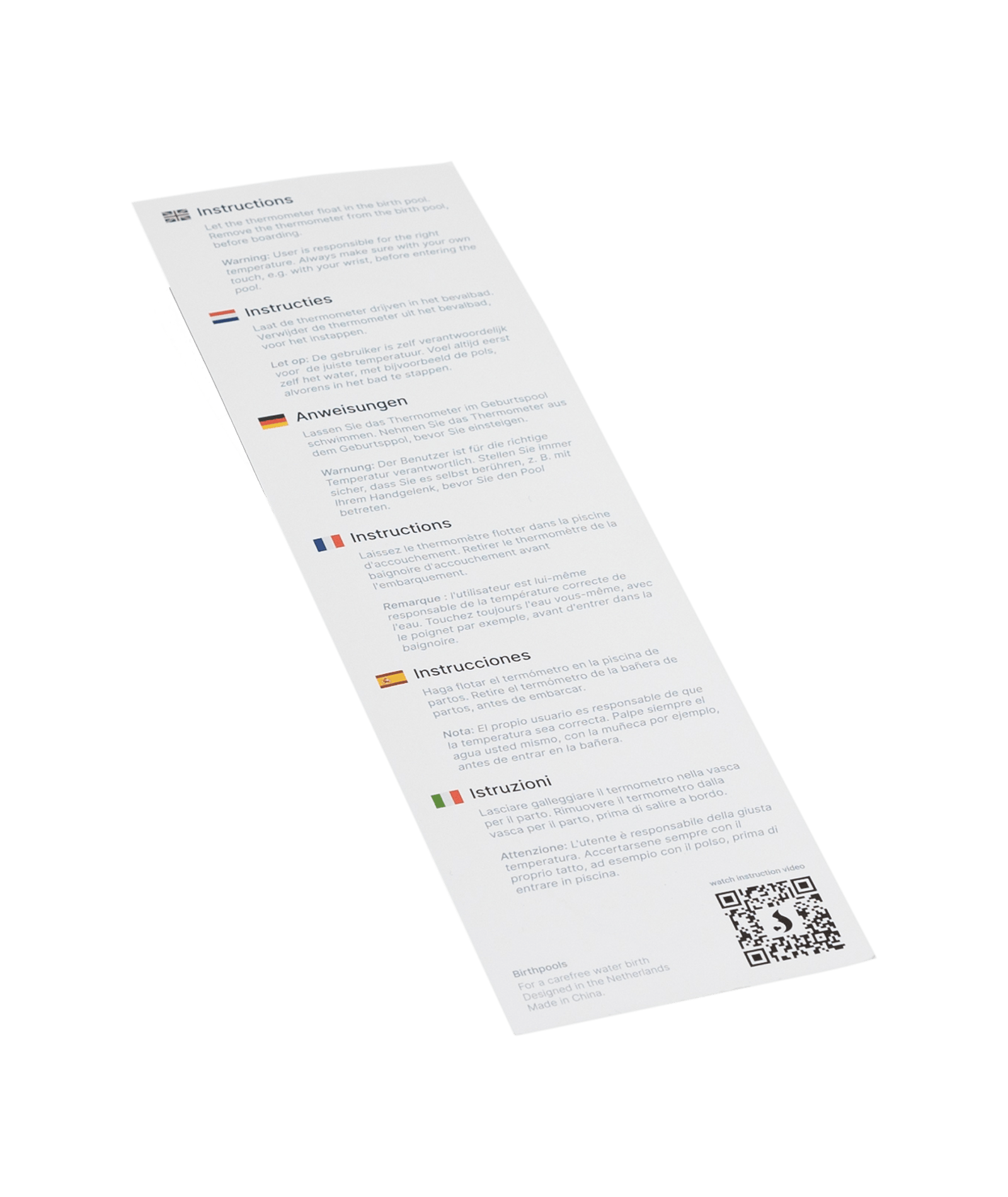 Birthpools Thermometer