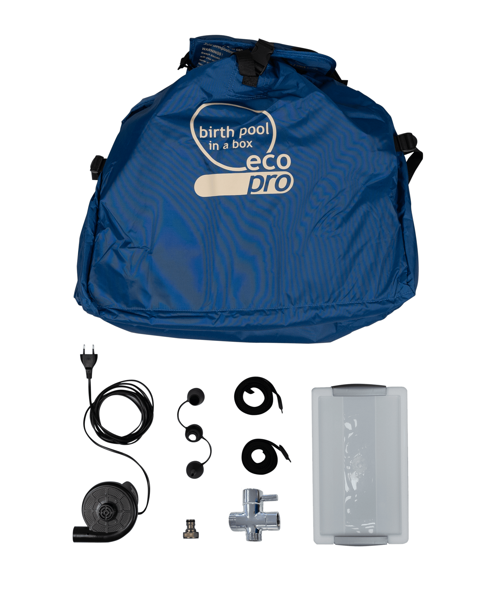 Birthpools Birth Pool in a Box Regular / 2 persons Midnight Hospital Starter Kit