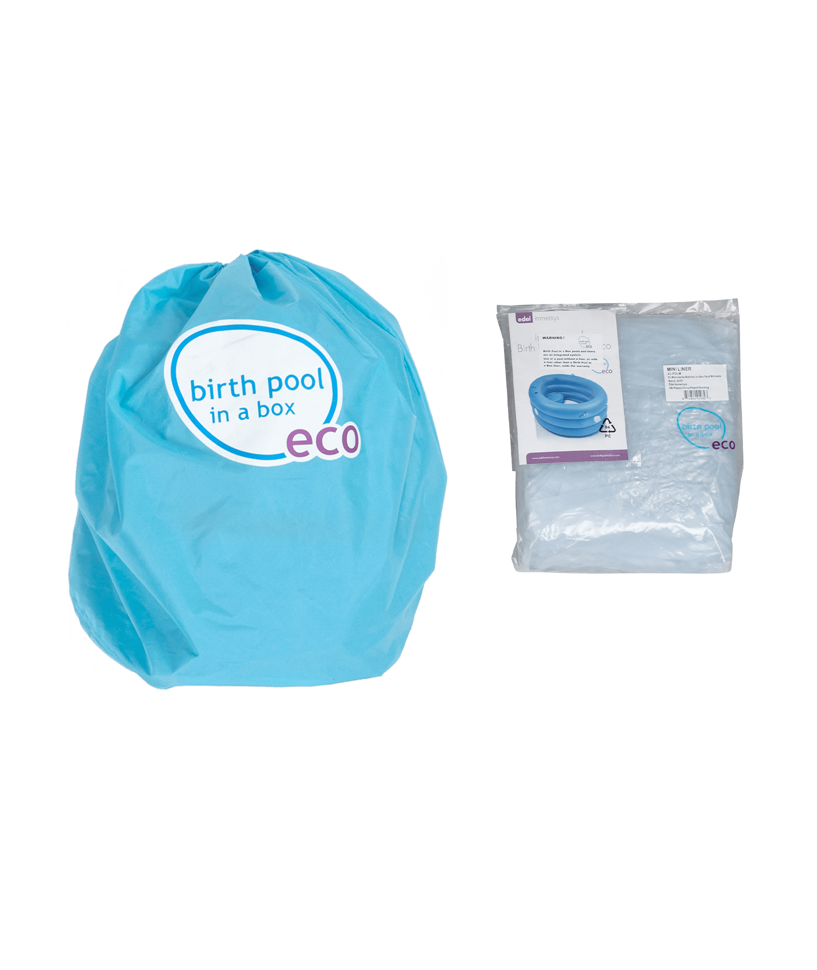 Birth Pool in a Box Birth Pool in a Box Mini / 1 person Sky Blue + Liner