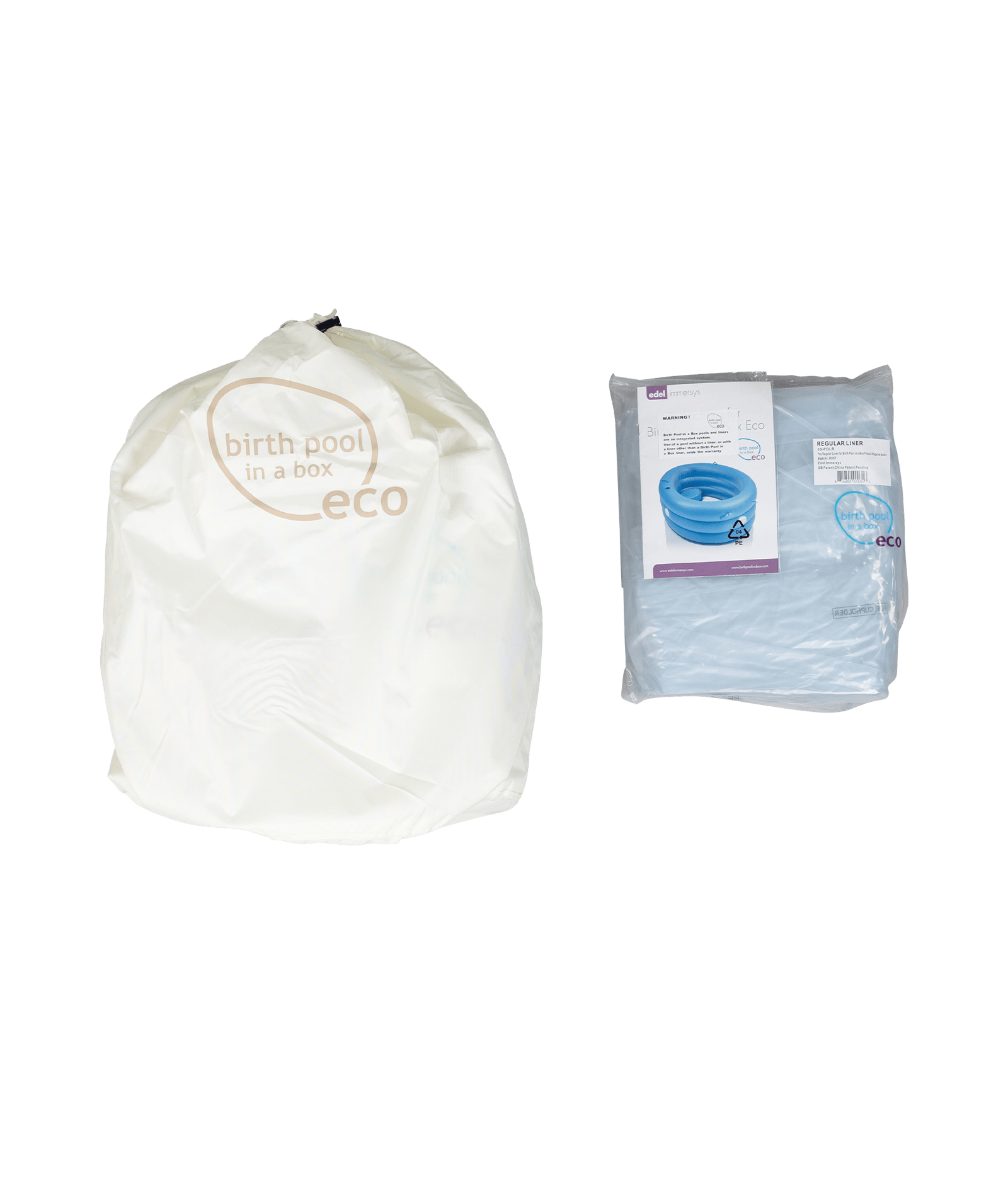 Birth Pool in a Box Birth Pool in a Box Regular / 2 persons White + Liner