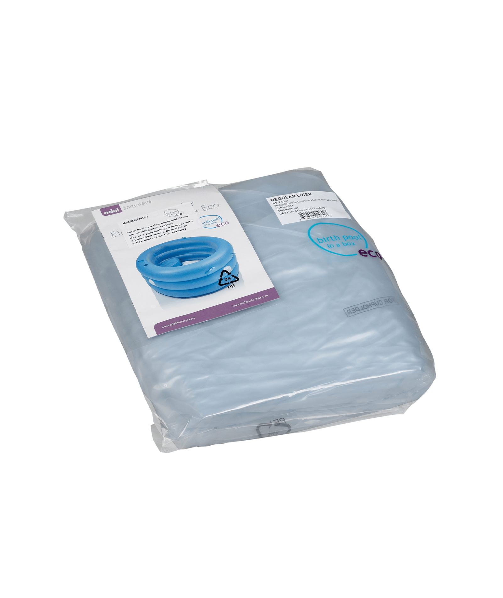 Birth Pool in a Box Birth Pool in a Box Regular / 2 persons Sky Blue + Liner