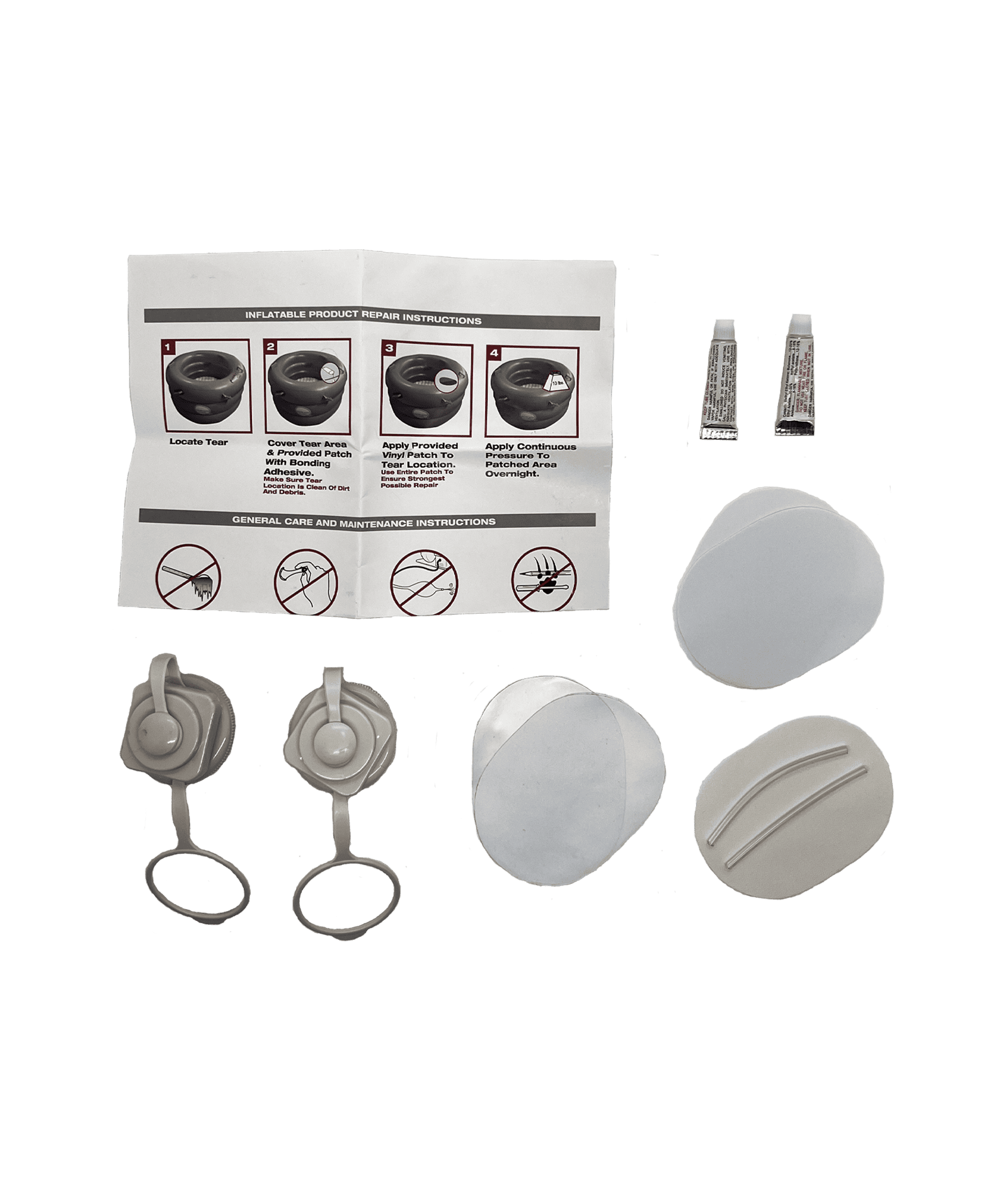 Birth Pool in a Box Birth Pool Repair Kit White