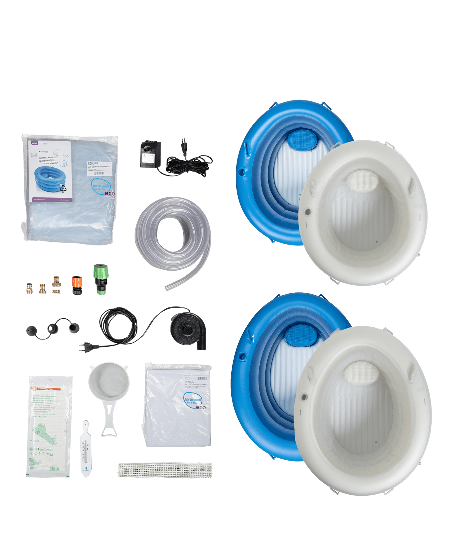 Birthpools Birth Pool in a Box + Premium Water Birth Kit