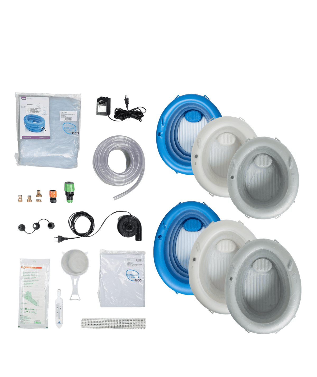 Birth Pool in a Box + Premium Water Birth Kit