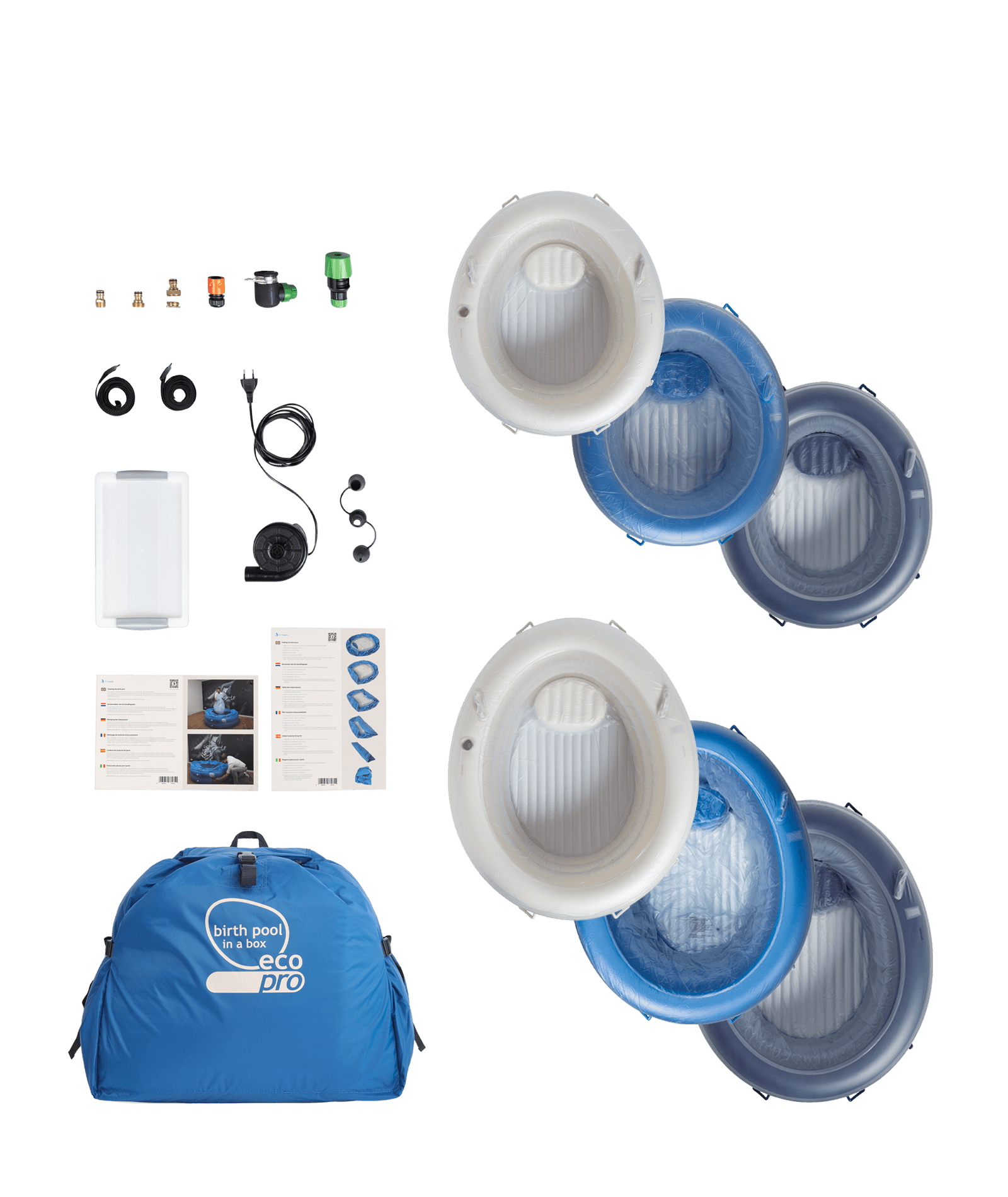 Birthpools Birth Pool in a Box Pro Starter Kit for professionals