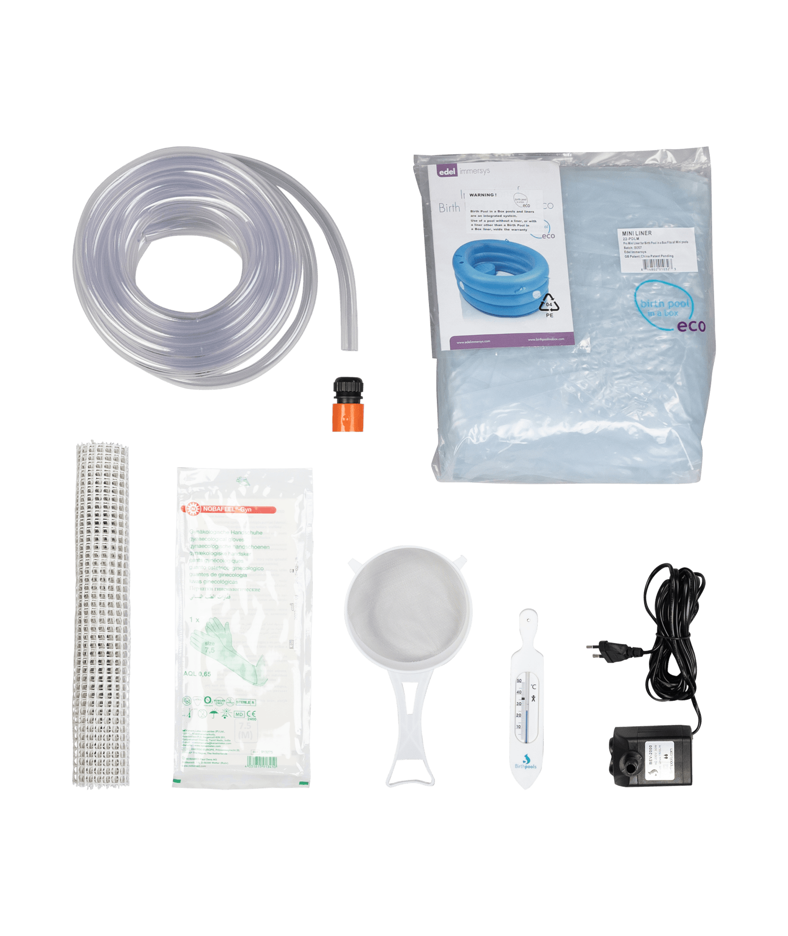 Birthpools Premium Water Birth Kit for Hospital Birth Mini / 1 person