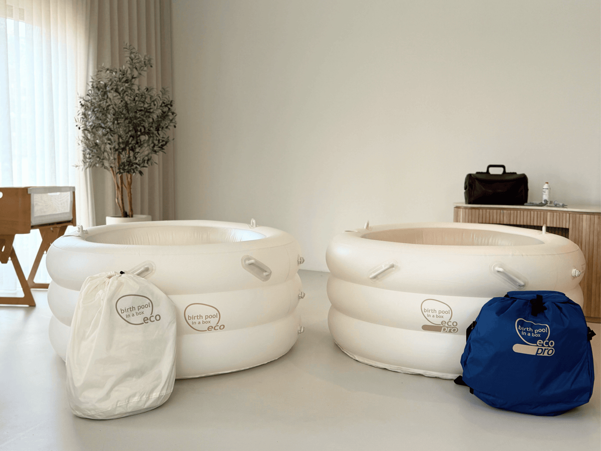 Personal vs Pro: this is the difference between the Birth Pool in a Box birth pools
