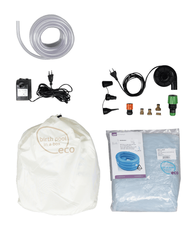 Birthpools Birth Pool in a Box + Standard Water Birth Kit