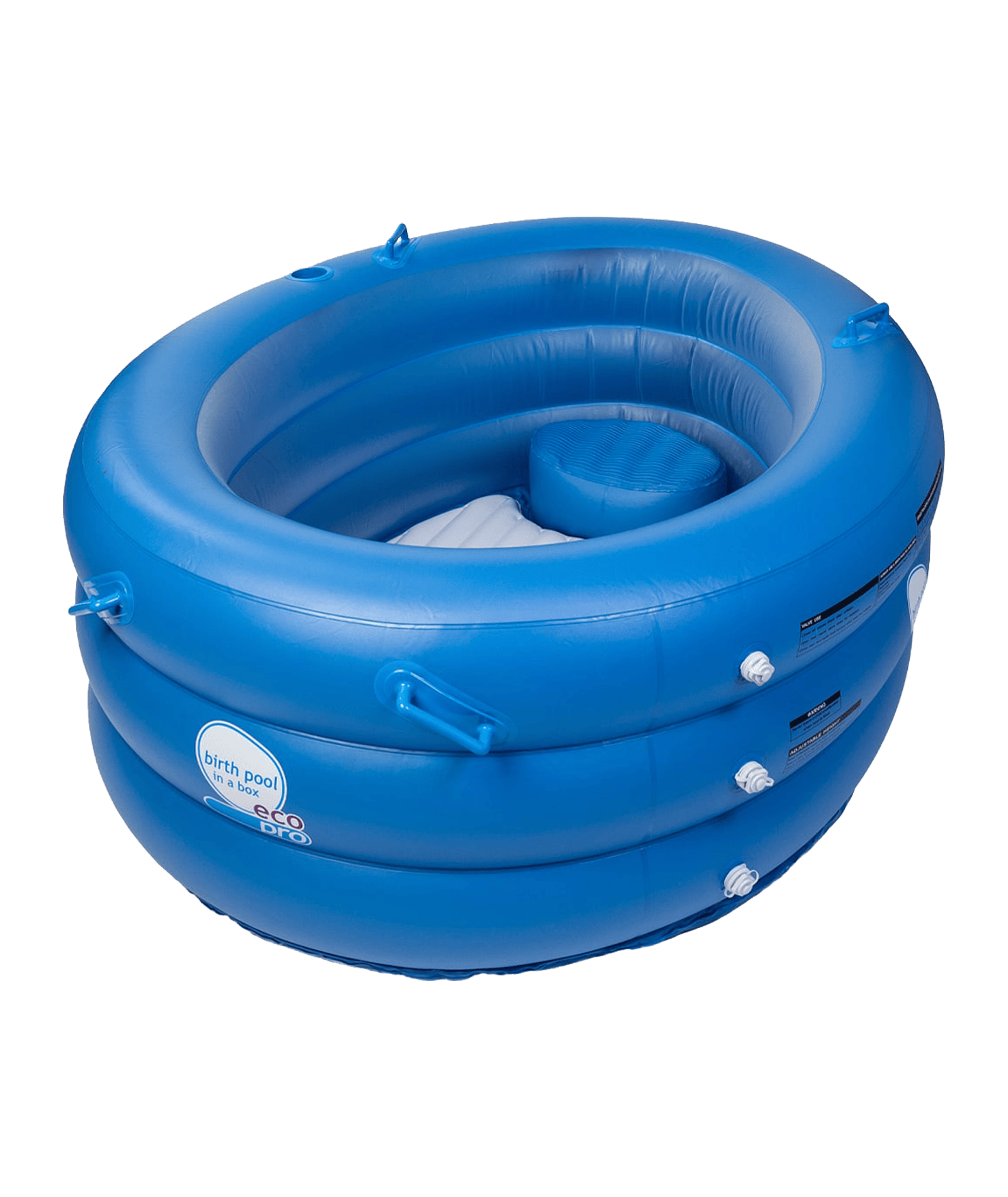 Birthpools Birth Pool in a Box Regular / 2 persons Sky Blue Hospital Starter Kit