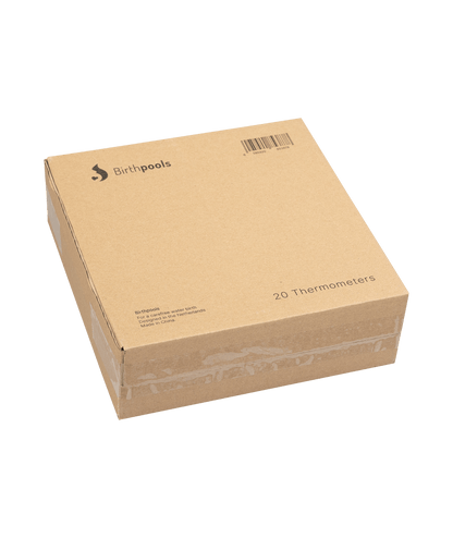 Birthpools Box of 20 Bath Thermometers