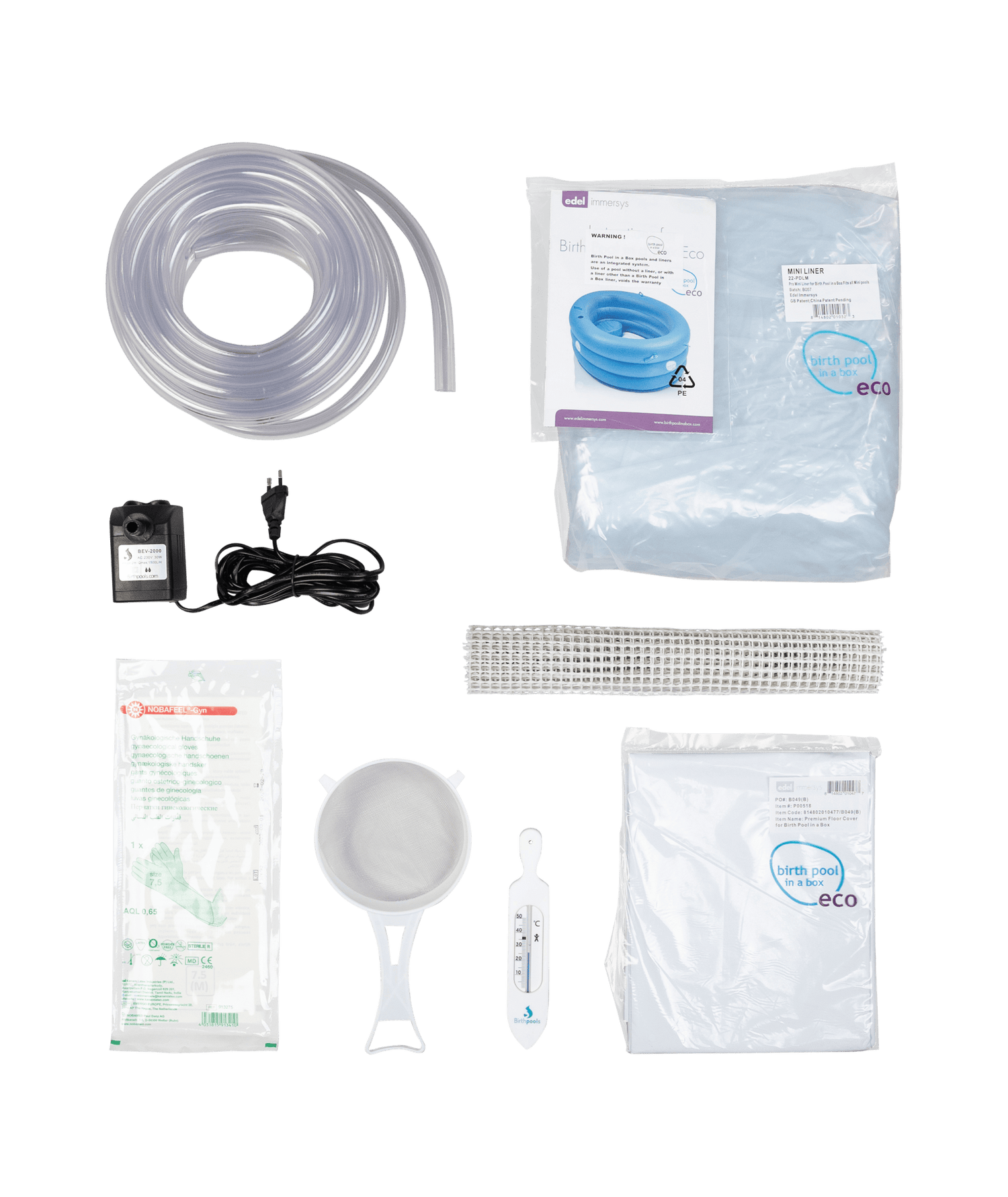 Birthpools Premium Water Birth Kit for Home Birth Mini / 1 person