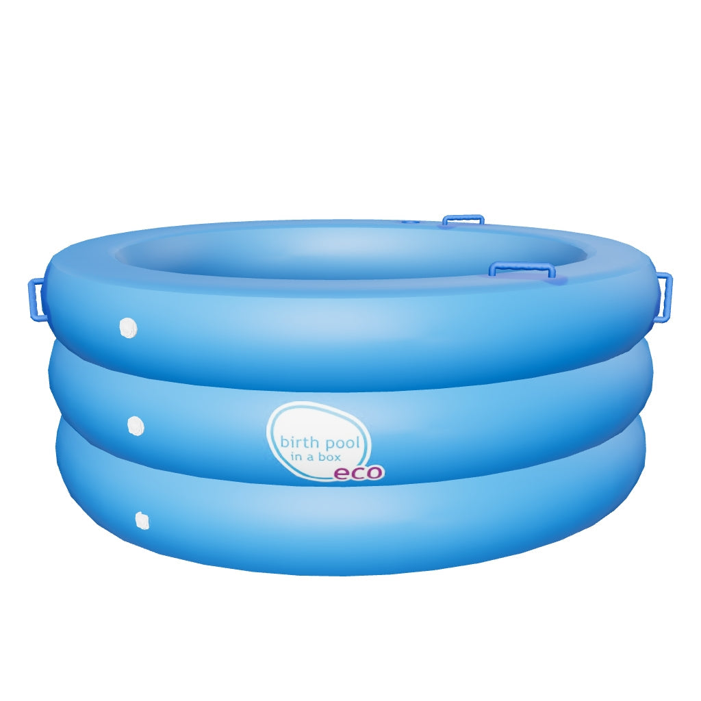 Birth Pool in a Box Regular / 2 persons Sky Blue + Premium Water Birth Kit