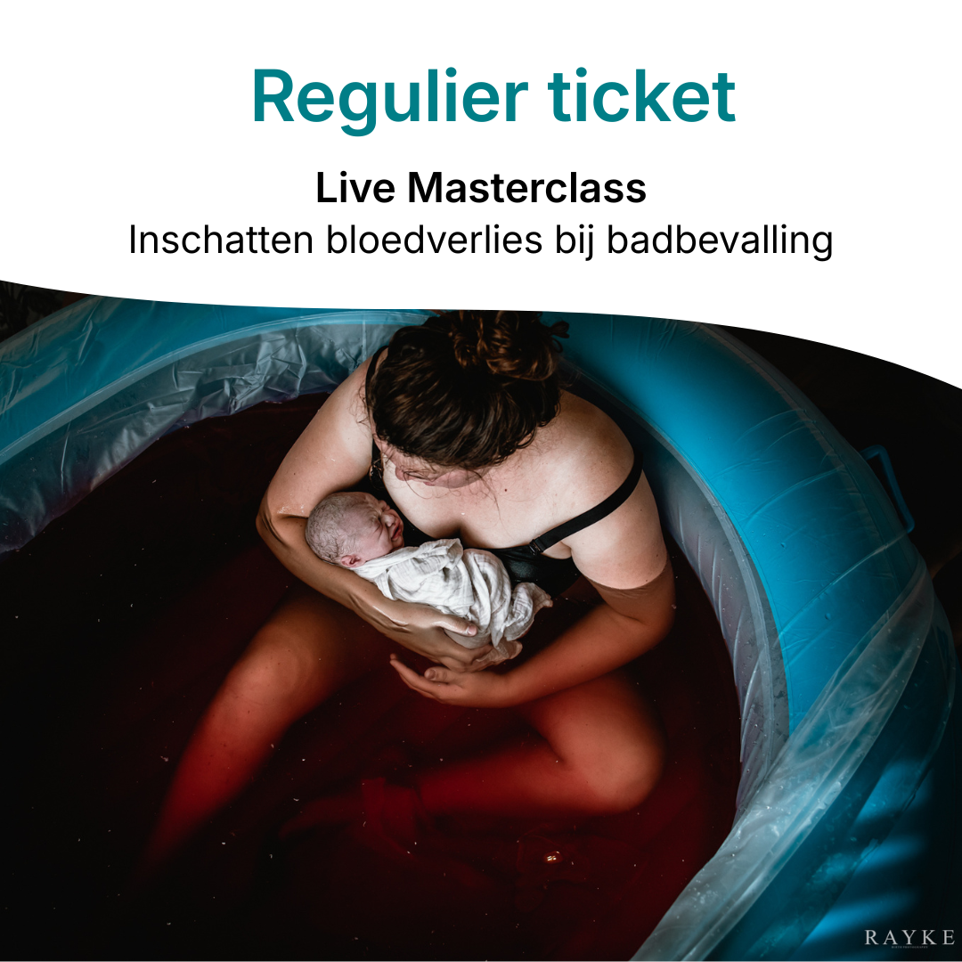 Birthpools B.V. Ticket - Live Masterclass: Assessing blood loss during water birth Regular Ticket
